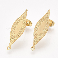 304 Stainless Steel Stud Earring Findings&nbsp;STAS-S079-61