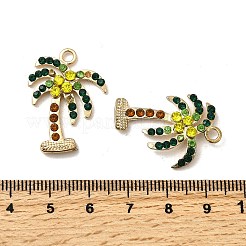 Alloy Rhinestone Pendants&nbsp;LS-FIND-I051-03G
