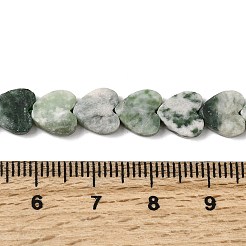 Natural Green Spot Jasper  Beads Strands&nbsp;G-M403-A22-03