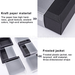 Foldable Creative Kraft Paper Box&nbsp;CON-WH0073-93