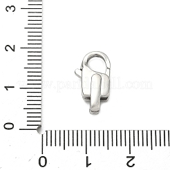 304 Stainless Steel Lobster Claw Clasps&nbsp;STAS-C148-03A-P