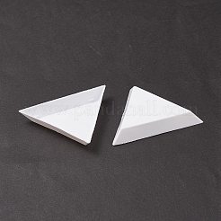 Polypropylene(PP) Triangle Nail Art Rhinestone Sorting Trays DIY Decals&nbsp;MRMJ-G003-02