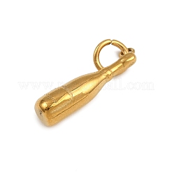 304 Stainless Steel Pendants&nbsp;STAS-B096-02G-05
