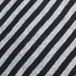 Polyester Striped Knitted Triangle Scarf for Women&nbsp;AJEW-WH20070-106A