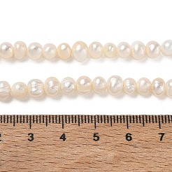 Natural Cultured Freshwater Pearl Beads Strands&nbsp;PA-CBAC463-13