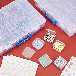 2 Bags Rectangle Plastic Organizer Package Boxes&nbsp;CON-BC0008-24