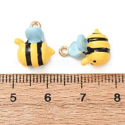 Alloy Enamel Pendants&nbsp;ENAM-F162-02B-03