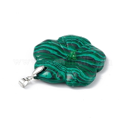 Natural Malachite Big Pendants&nbsp;G-B040-01P-12