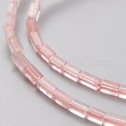 Cherry Quartz Glass Beads Strands&nbsp;G-C301-10