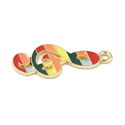 Alloy Enamel Pandants&nbsp;FIND-M083-04C-G