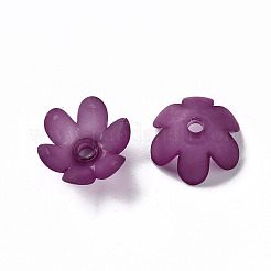 Frosted Acrylic Bead Caps&nbsp;MACR-S371-07A-743