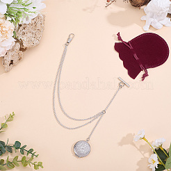 316 Stainless Steel Locket Pendant Decotations&nbsp;HJEW-ME00137