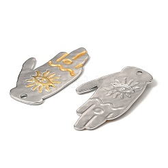 304 Stainless Steel Pendants&nbsp;STAS-T068-60GP