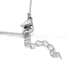 Non-Tarnish 304 Stainless Steel Twist Bar Link Chain Bracelet&nbsp;BJEW-K226-04P