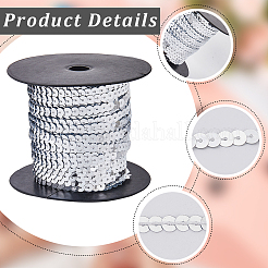 Plastic Paillette Beads&nbsp;FIND-WH20002-34A