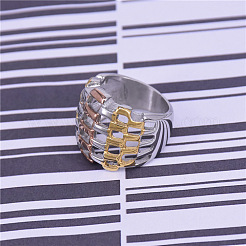 304 Stainless Steel Finger Rings&nbsp;FS-WG82F9C-01