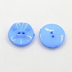 Acrylic Sewing Buttons&nbsp;BUTT-E073-C-06