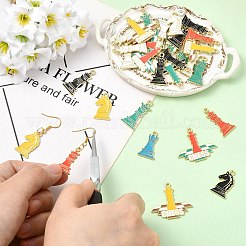 60Pcs Alloy Enamel Pendants&nbsp;FIND-CJC0027-12