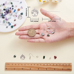 DIY Gemstone Earring Making Kit&nbsp;DIY-SZ0009-49