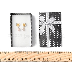 12Pcs 3 Colors Cardboard Paper Jewelry Set Boxes&nbsp;CBOX-FS0001-02