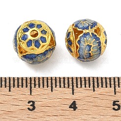 Alloy Enamel Beads&nbsp;ENAM-B037-06G-01