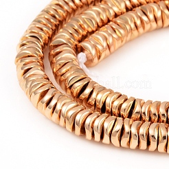 Electroplated Non-magnetic Synthetic Hematite Beads Strands&nbsp;G-F682-09