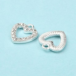 Alloy Rhinestone Charms&nbsp;ALRI-Q065-78S