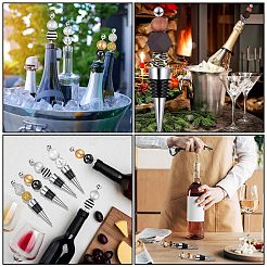 5Pcs Beadable Wine Stoppers&nbsp;FIND-CJ0001-52