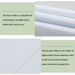 12Pcs 11CT Cross Stitch Fabric Sheets&nbsp;DIY-CY0002-77A