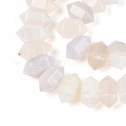 Natural White Agate Beads Strands&nbsp;G-T142-58