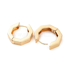 Brass Hoop Earrings&nbsp;EJEW-G363-05KCG