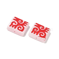 Dyed & Heated Baking Paint Glass Beads&nbsp;LAMP-D004-03B