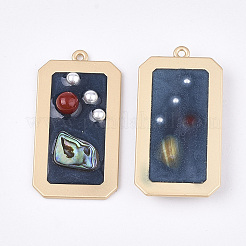Epoxy Resin Pendants&nbsp;LS-RESI-S365-67B