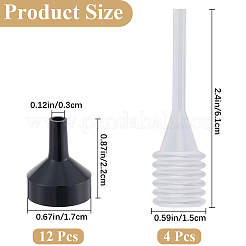 12Pcs Aluminum Funnel Hopper&nbsp;AJEW-GF0010-31EB