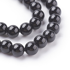 Natural Tourmaline Beads Strands&nbsp;G-G099-4mm-11