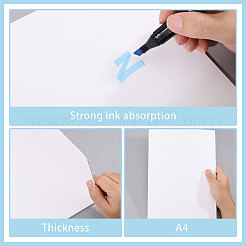 5 Sheets A4 Art Drawing Sketch Book&nbsp;LS-DRAW-WH0007-003A