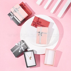 12Pcs 3 Colors Cardboard Paper Jewelry Set Boxes&nbsp;CBOX-FS0001-02