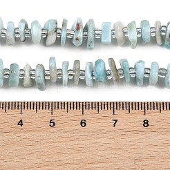 Natural Larimar Beads Strands&nbsp;GG-CBA3A44-B05-01