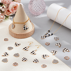 40Pcs 4 Styles Alloy Enamel Pendants&nbsp;FIND-NB0007-15