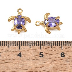 304 Stainless Steel Pendants&nbsp;RB-CBAC830-04G-02