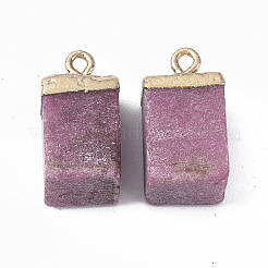 Natural Strawberry Quartz Pendants&nbsp;G-Q998-035H