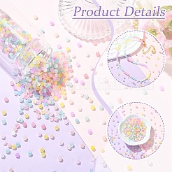 2272Pcs 8 Colors Drawbench Style Glass Seed Beads&nbsp;SEED-YW0003-21