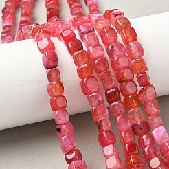 Natural Dragon Veins Agate Beads Strands&nbsp;G-G177-E18-01