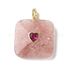 Natural Mixed Gemstone Faceted Pendants&nbsp;G-C274-03