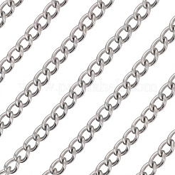 10M 304 Stainless Steel Curb Chains&nbsp;CHS-BBC0001-13