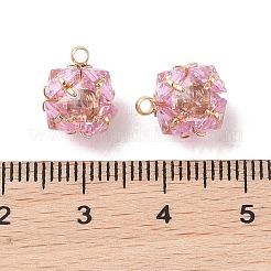 Glass Charms&nbsp;KK-B100-50G-01
