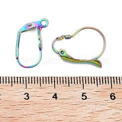 Stainless Steel Leverback Earring Findings&nbsp;STAS-XCP0001-79