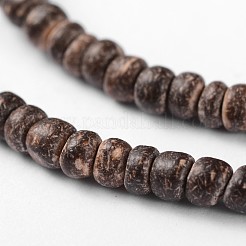 Natural Coconut Rondelle Bead Strands&nbsp;X-COCB-O001-13