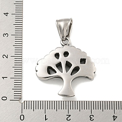 Vintage 316 Surgical Stainless Steel Pendants&nbsp;STAS-E212-42AS