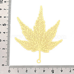 Brass Filigree Big Pendants&nbsp;KKC-T003-20G